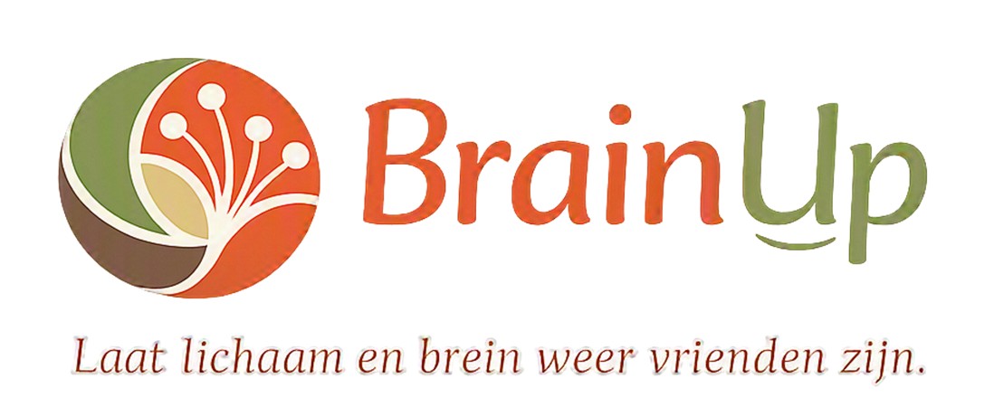 BrainUp Logo met tagline